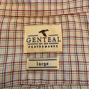 Gen Teal men’s large dress shirt